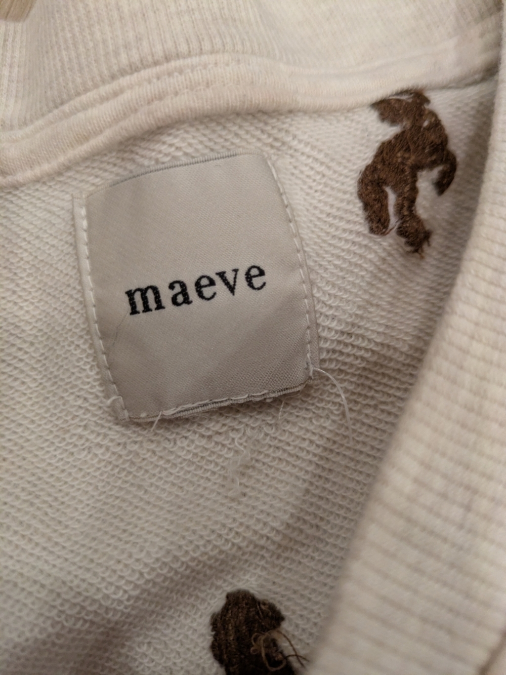 Anthropologie Maeve Puff Sleeve With Horse Embroidery - Picture 6 of 8